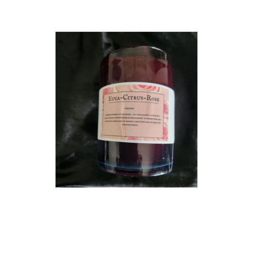 EUCA-CITRUS-ROSE 12 oz scented candle